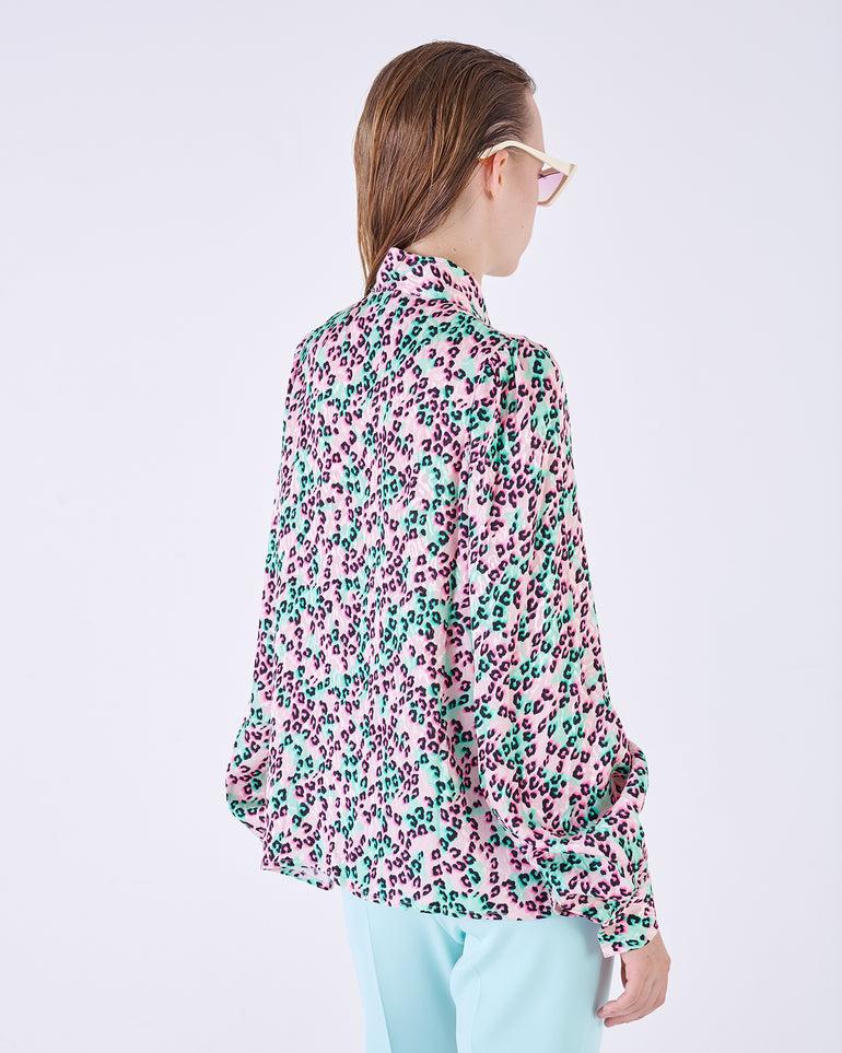 Silvian Heach Blusa leopardata Ultimo giorno
