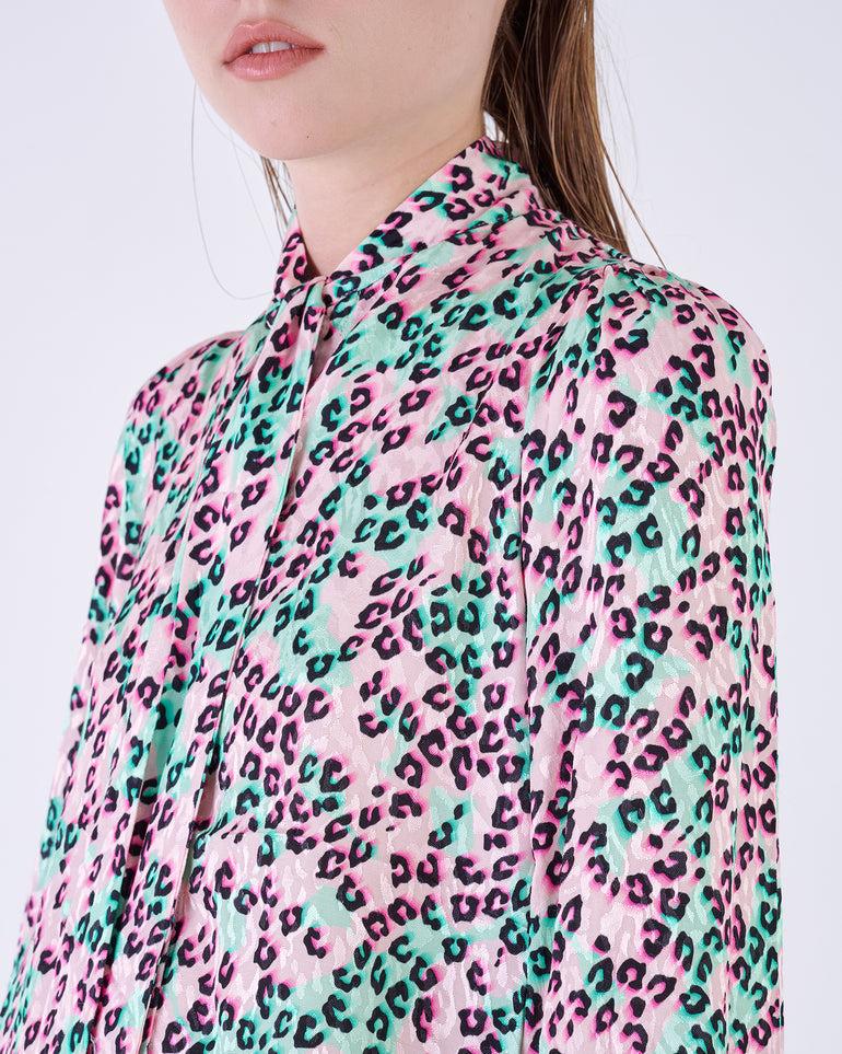 Silvian Heach Blusa leopardata Ultimo giorno