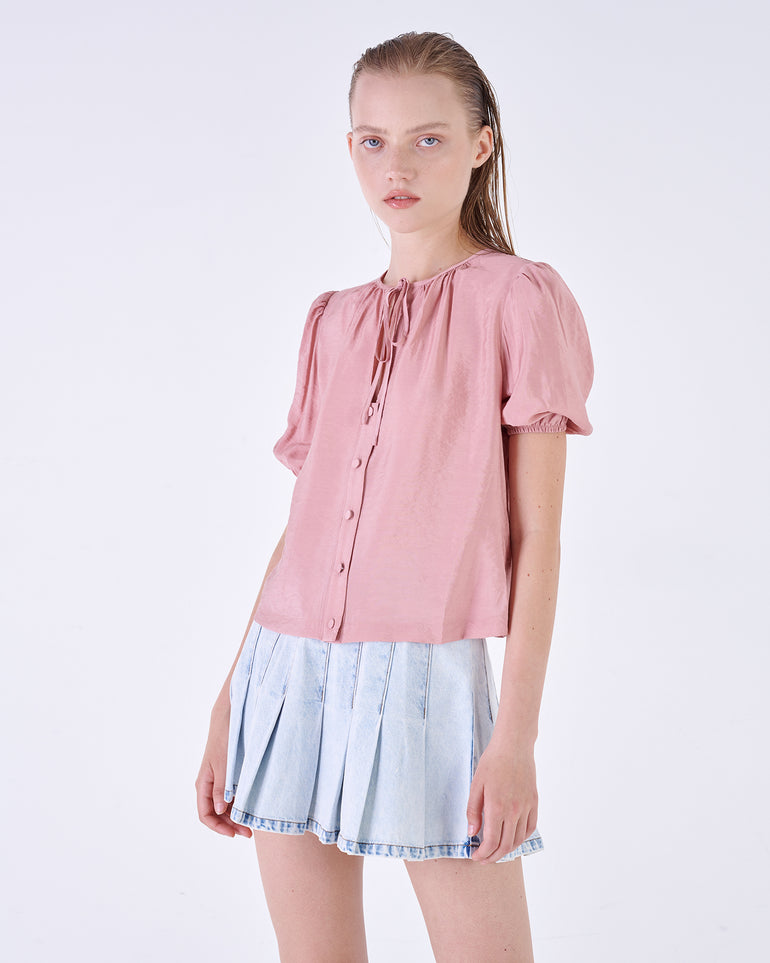 Silvian Heach Blusa con maniche a palloncino Offerta speciale della fabbrica