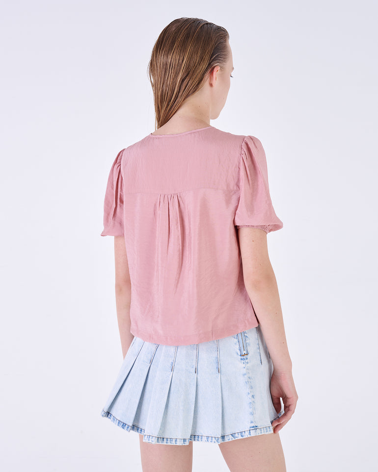 Silvian Heach Blusa con maniche a palloncino Offerta speciale della fabbrica
