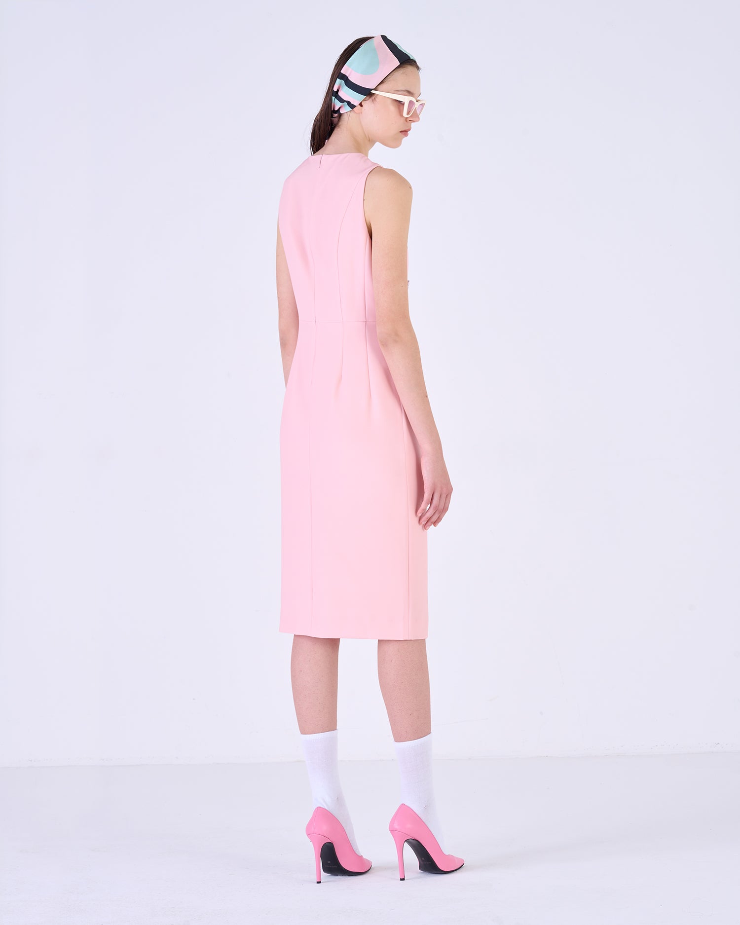 Silvian Heach Abito midi con applicazioni In Linea