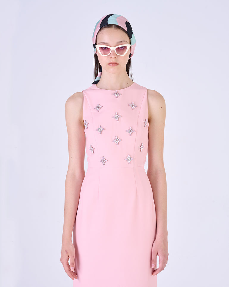 Silvian Heach Abito midi con applicazioni In Linea