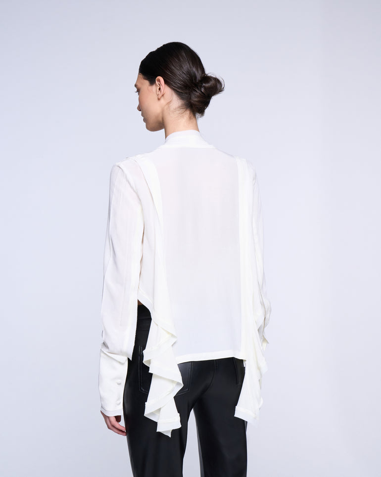 Silvian Heach Blusa con rouches Vendita Economica