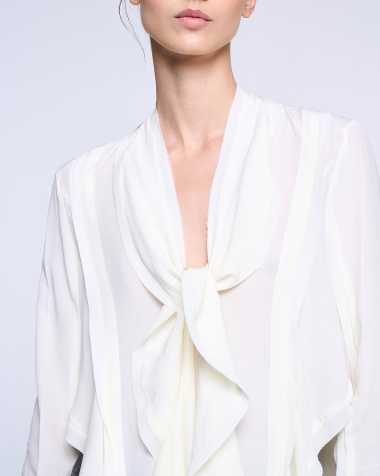 Silvian Heach Blusa con rouches Vendita Economica