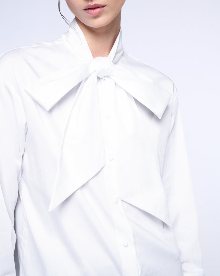 Silvian Heach Camicia con fiocco Saldi Di Fabbrica