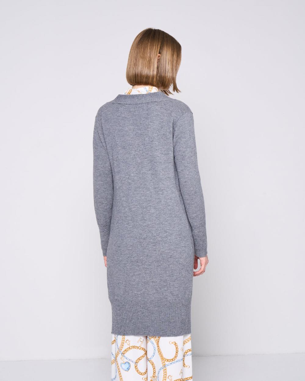 Silvian Heach Cardigan lungo con spilla Affare Del Giorno