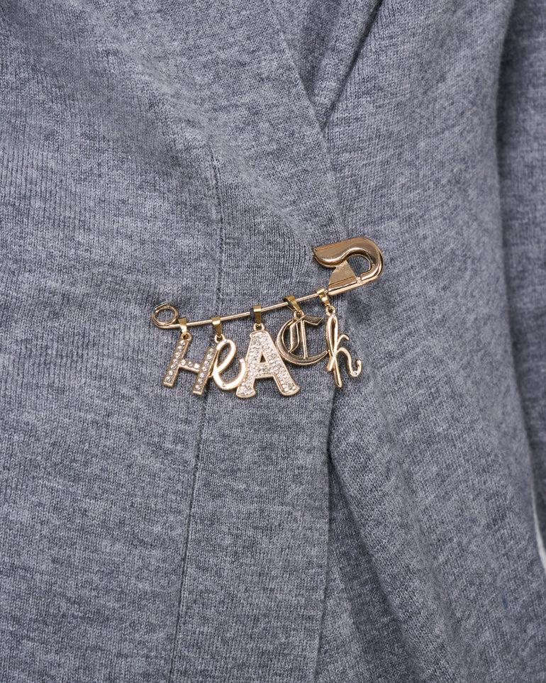 Silvian Heach Cardigan lungo con spilla Affare Del Giorno