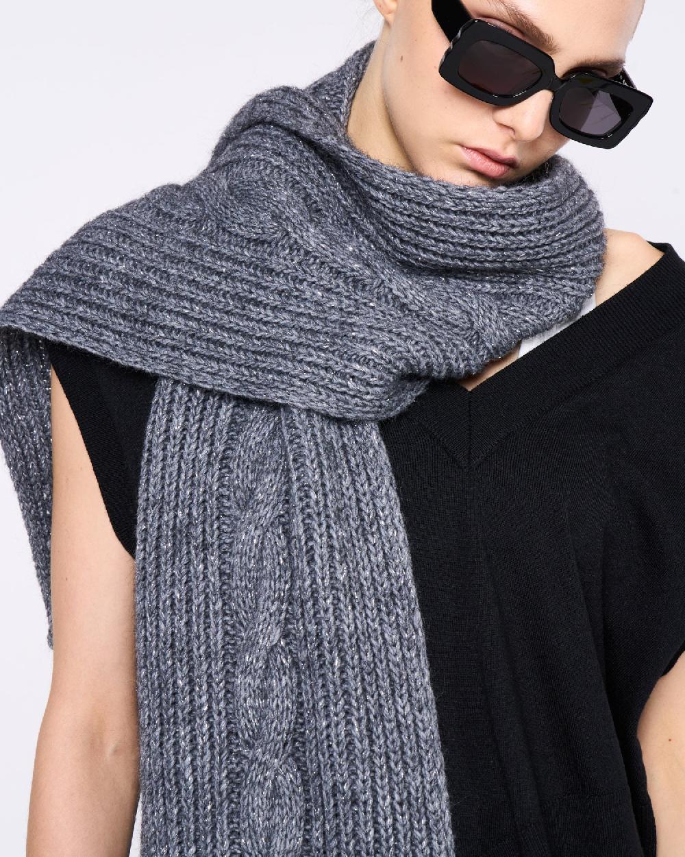Silvian Heach Sciarpa in maglia Saldi Di Fabbrica