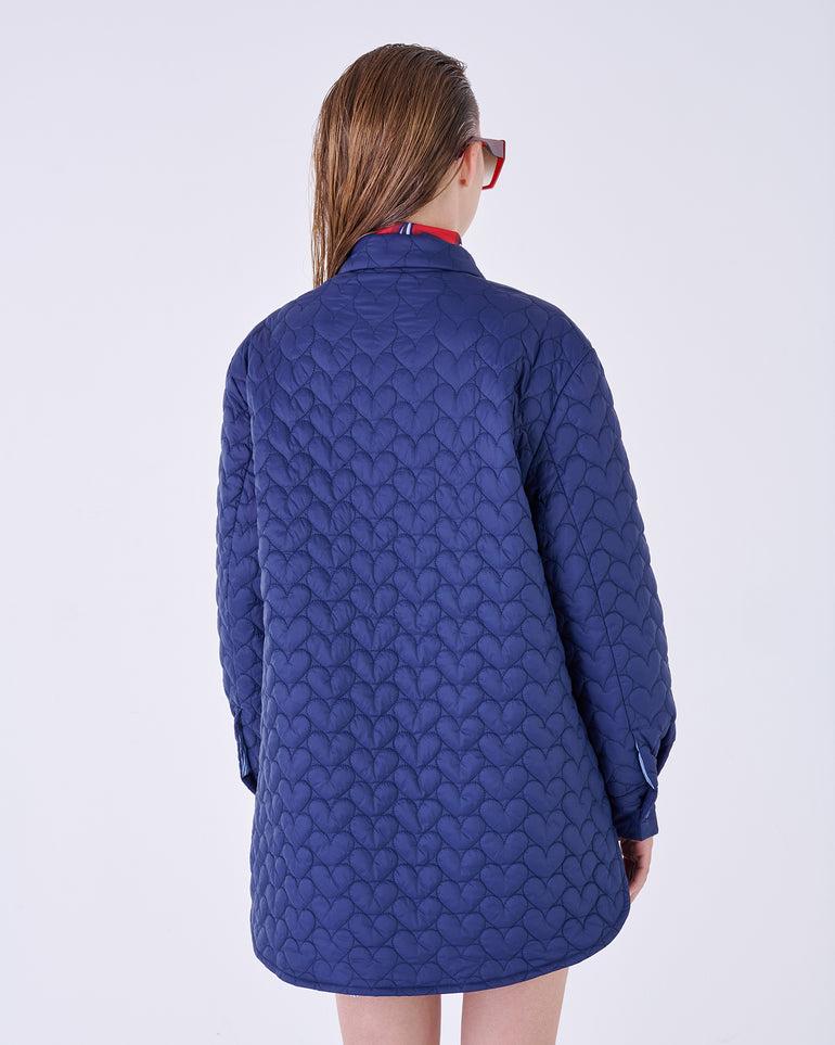 Silvian Heach Piumino trapuntato a cuori Negozio online di fabbrica