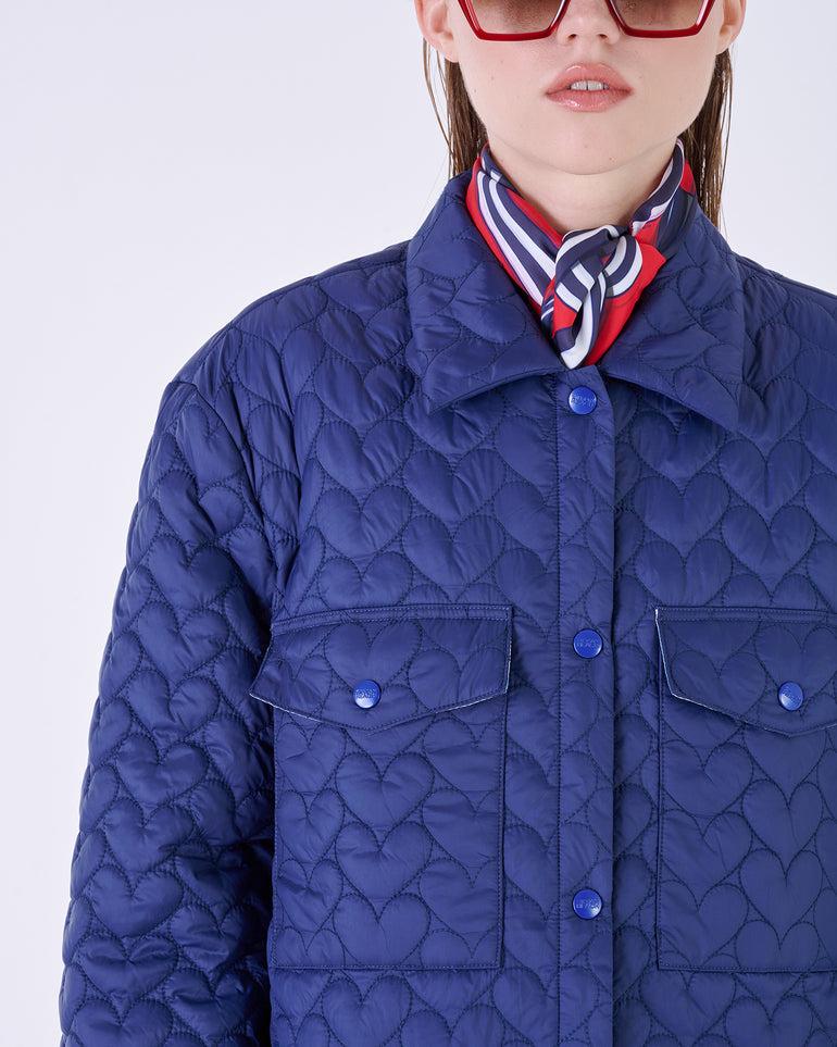 Silvian Heach Piumino trapuntato a cuori Negozio online di fabbrica