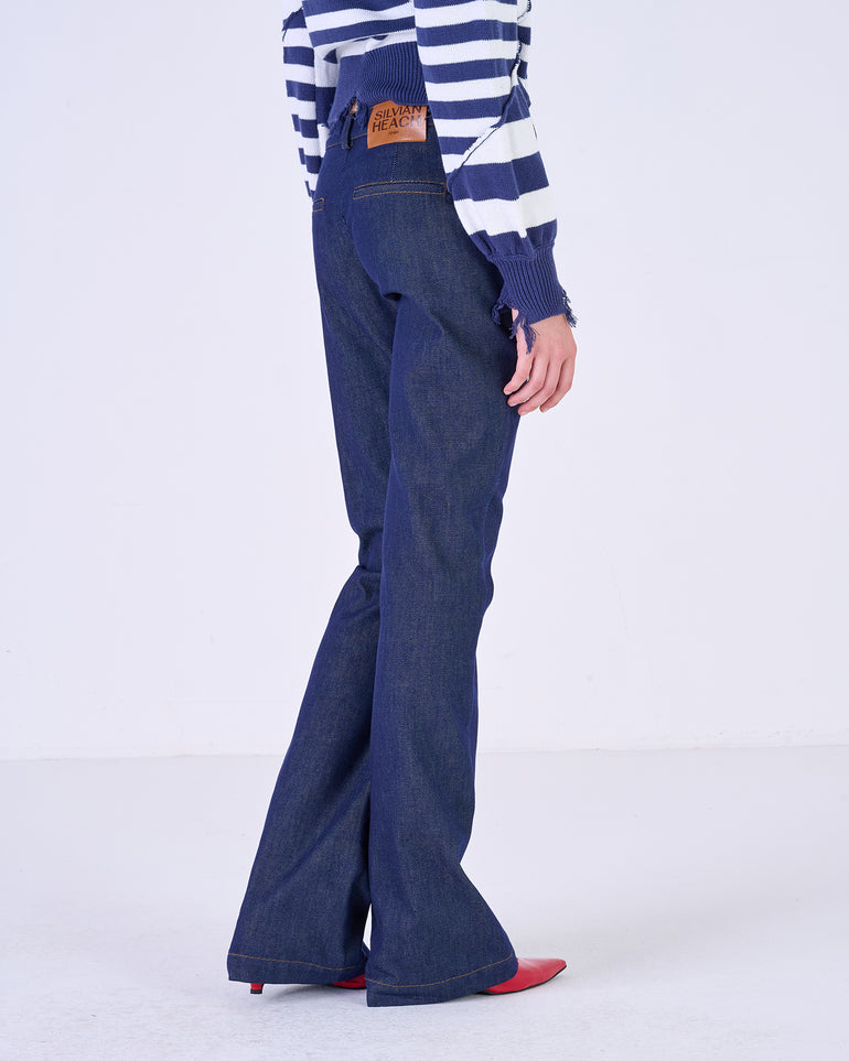 Silvian Heach Pantaloni flare a vita bassa Offerta speciale