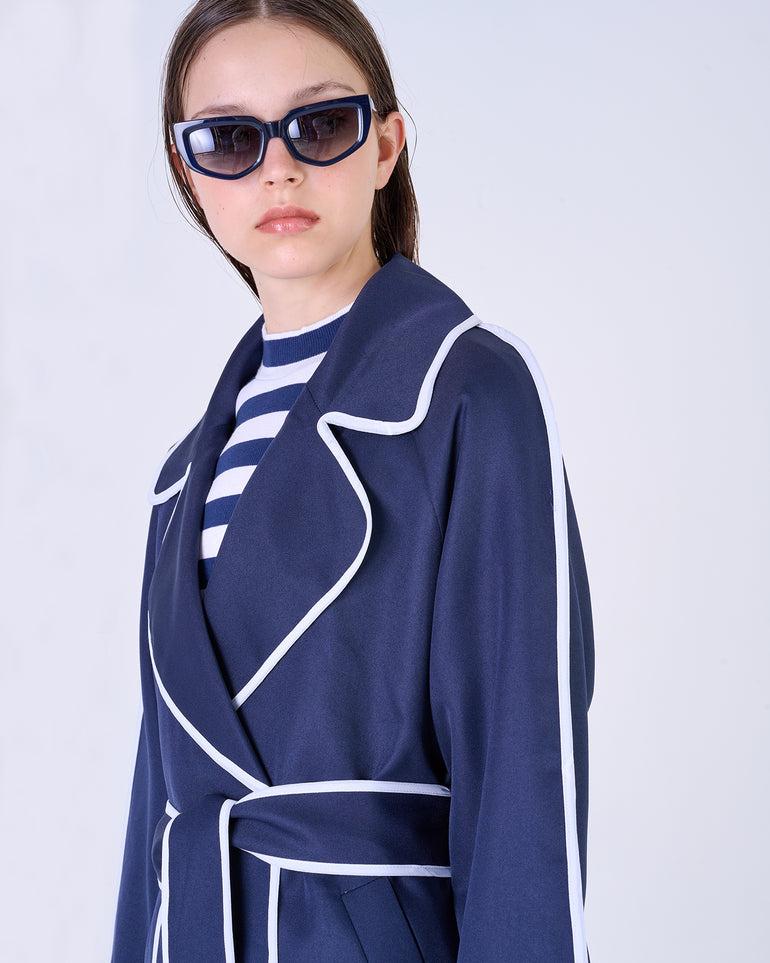 Silvian Heach Trench con bordi a contrasto Flash Sale