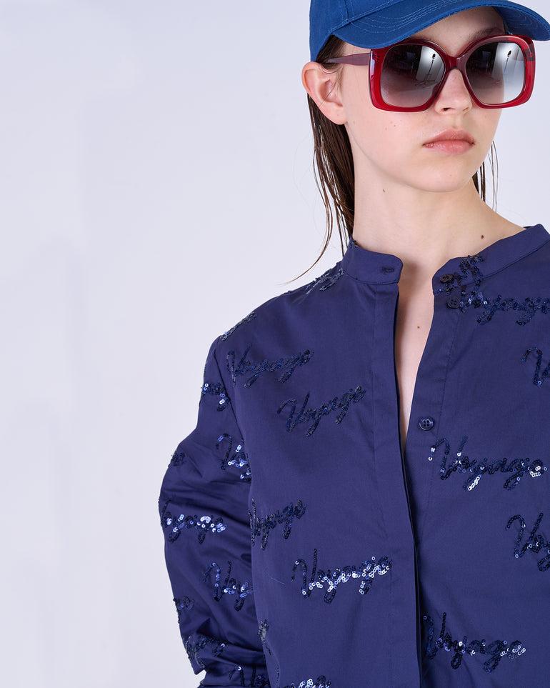 Silvian Heach Camicia con paillettes Offerta Pasqua