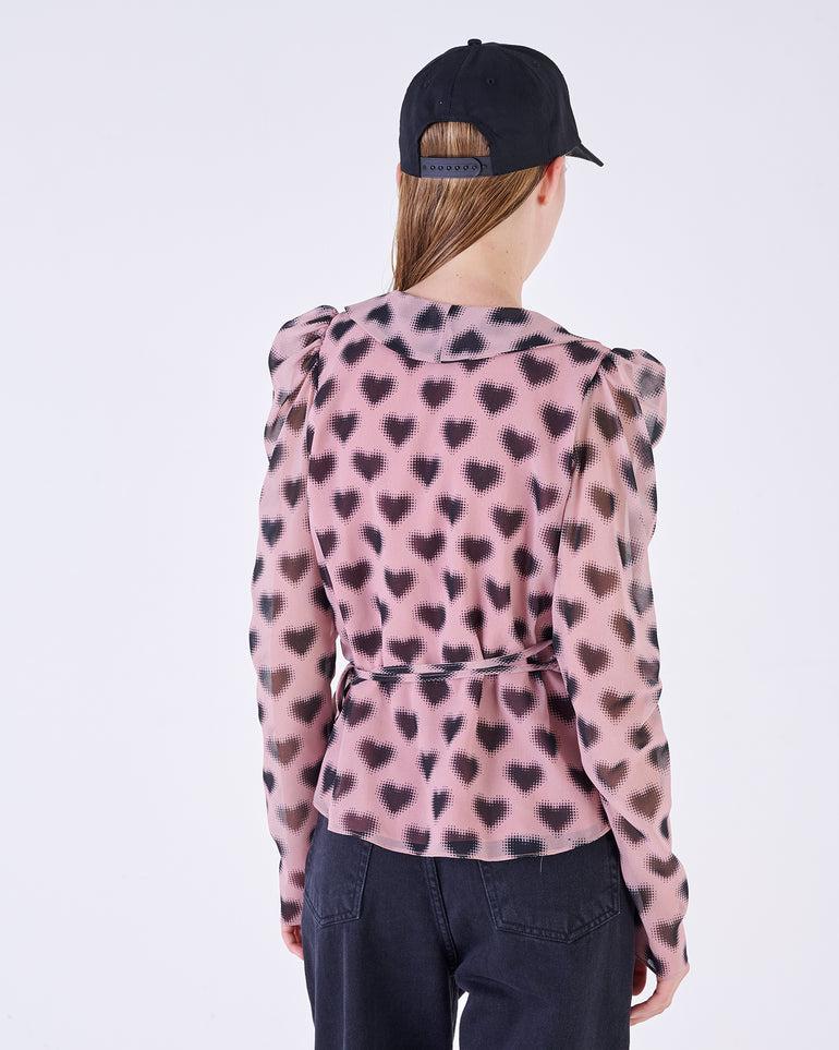 Silvian Heach Blusa con cuori Ultimi due giorni
