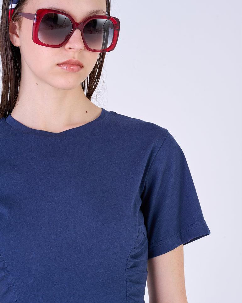 Silvian Heach T-shirt con arricciature In vendita