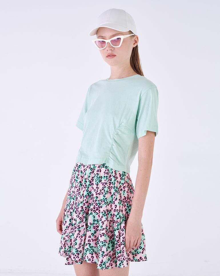 Silvian Heach T-shirt con arricciature In vendita