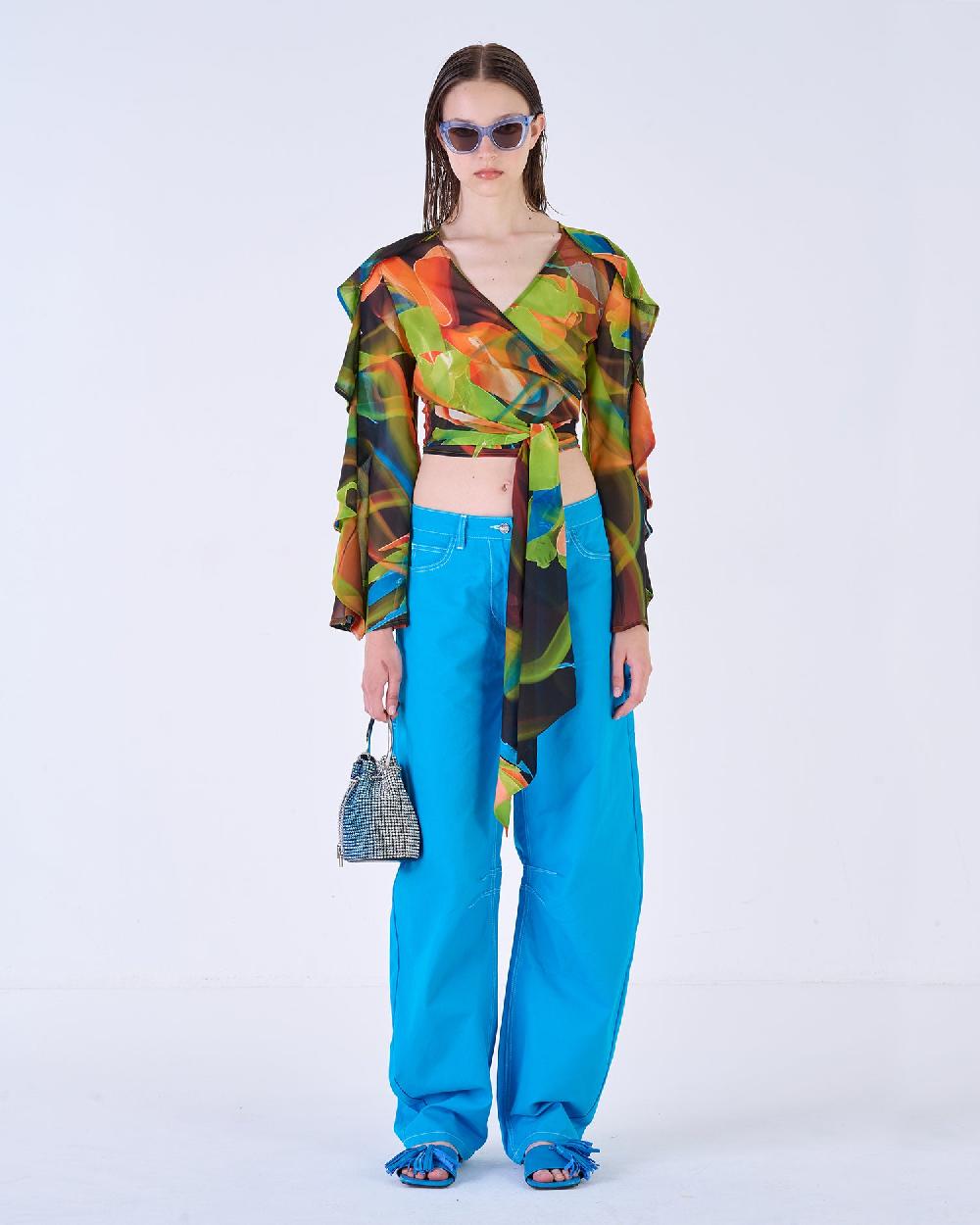 Silvian Heach Blusa floreale Nuovo