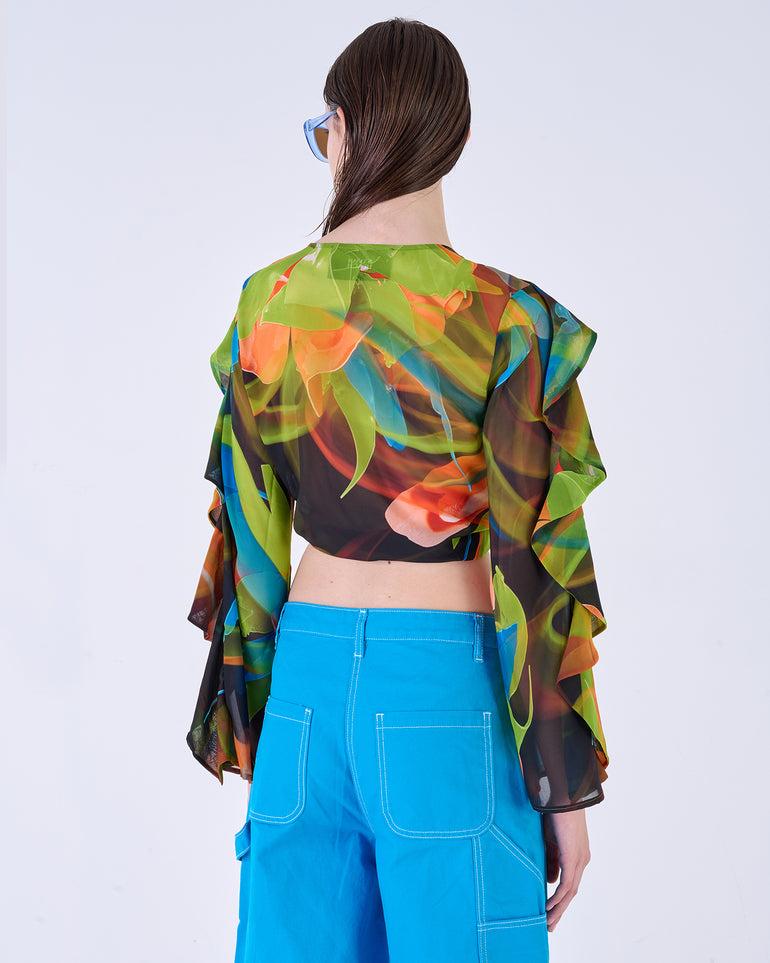 Silvian Heach Blusa floreale Nuovo