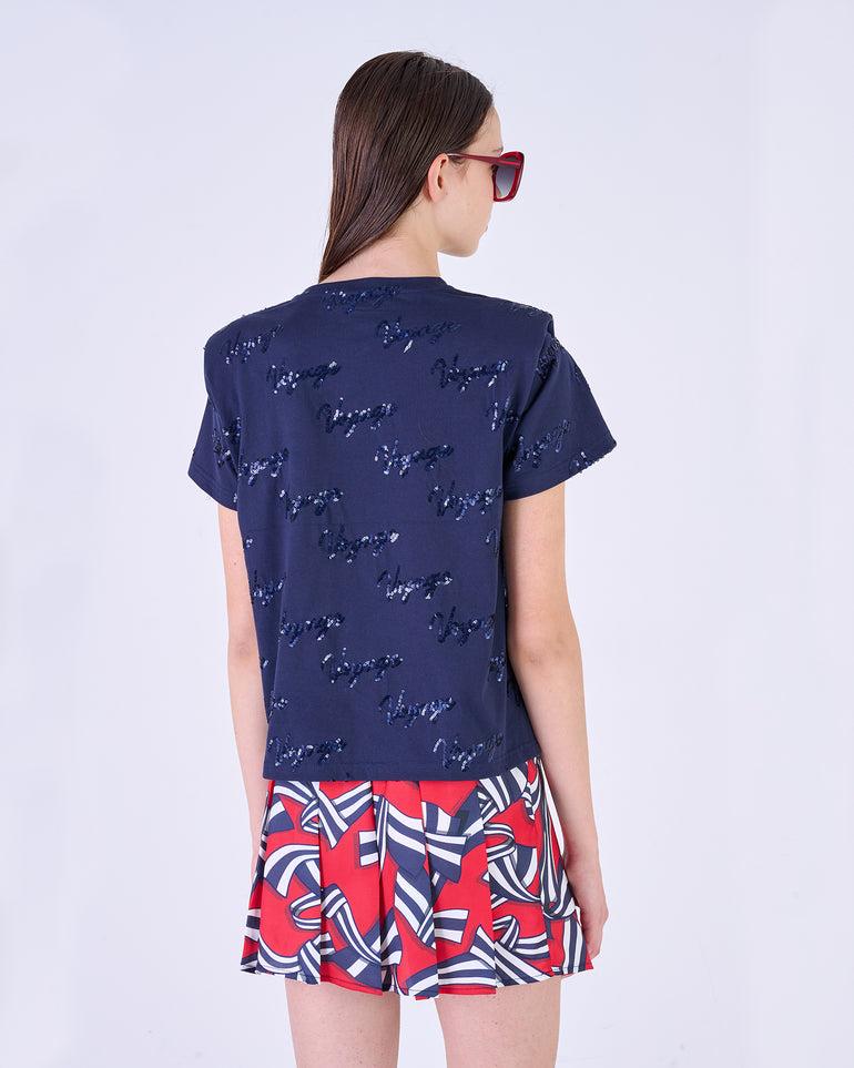 Silvian Heach T-shirt con applicazioni Negozi Online