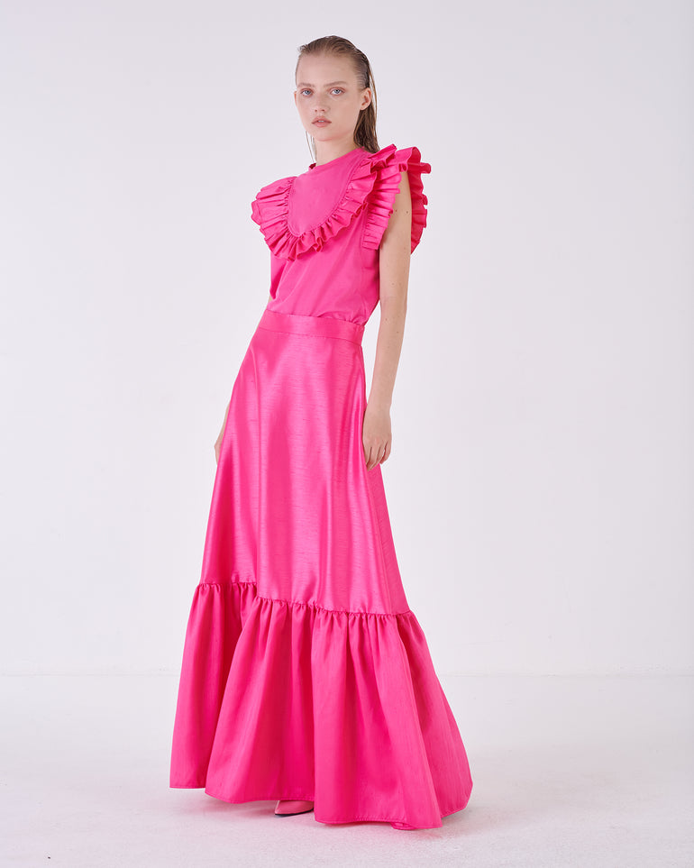 Silvian Heach Gonna lunga con balza Negozio online di fabbrica