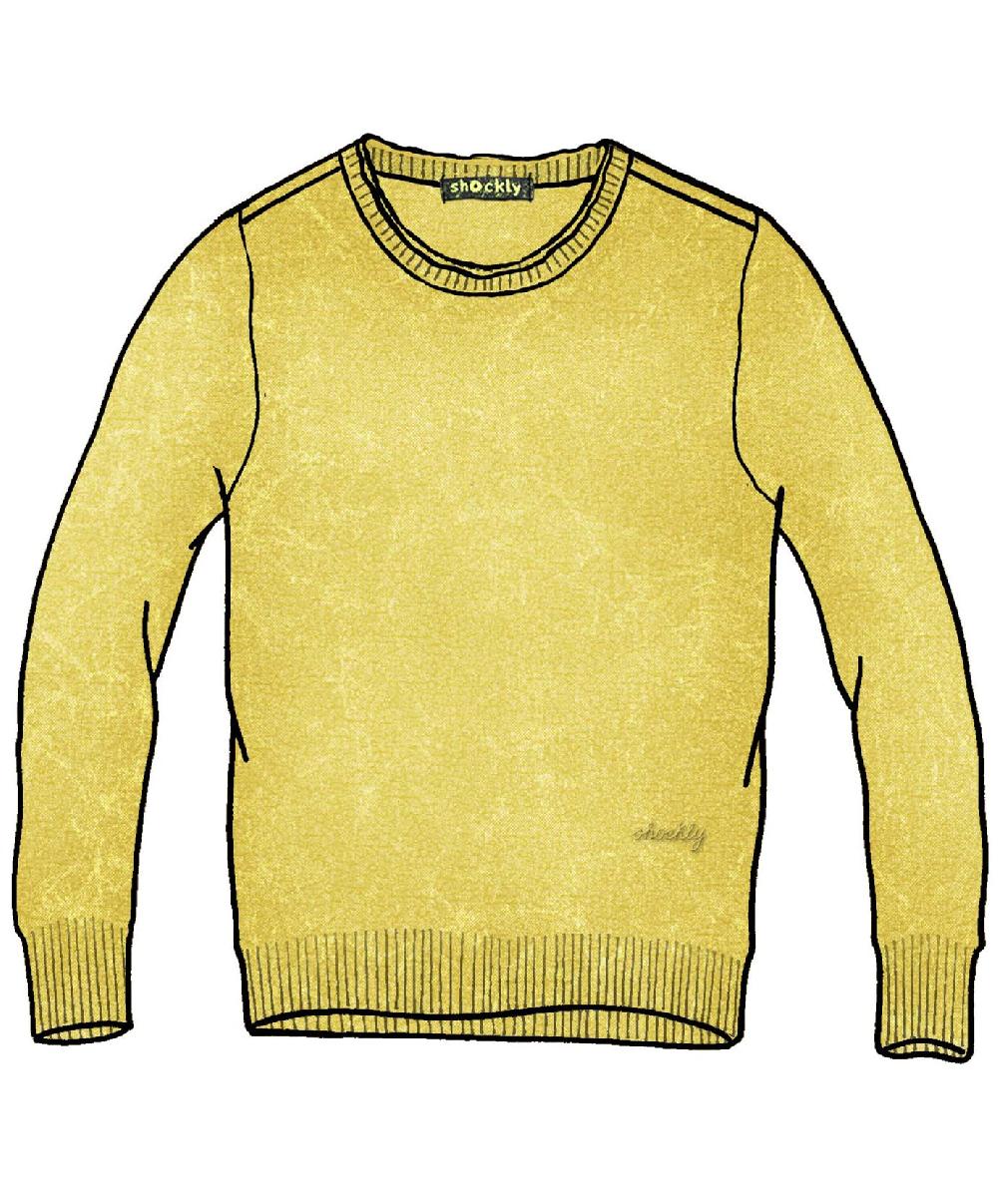 Shockly CHENILLE-ROUND Yellow Presa