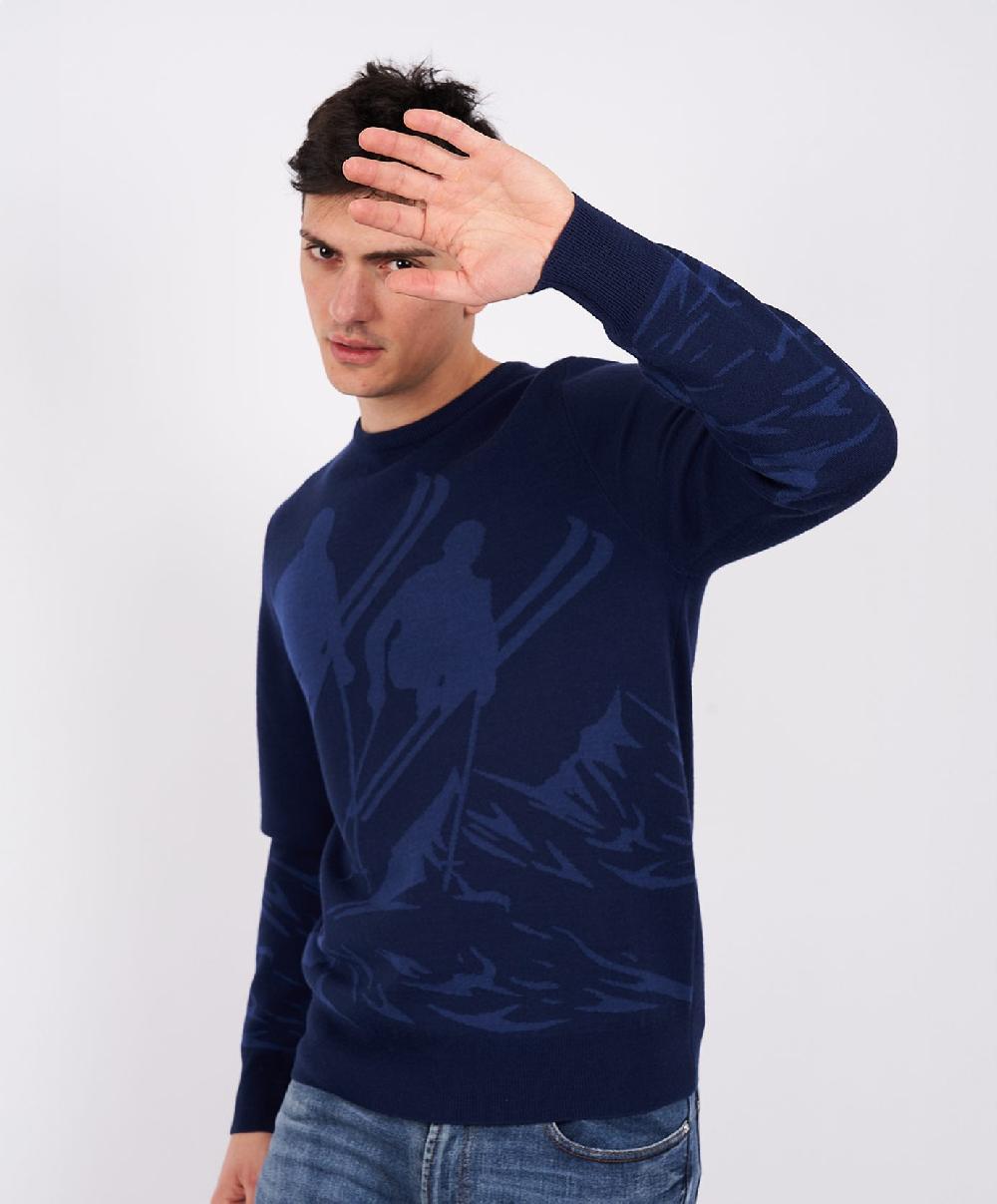 Shockly SKI-ROUND Navy Sconto