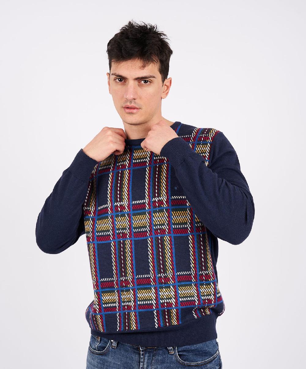 Shockly SCOTLAND-ROUND Navy Acquista Ora
