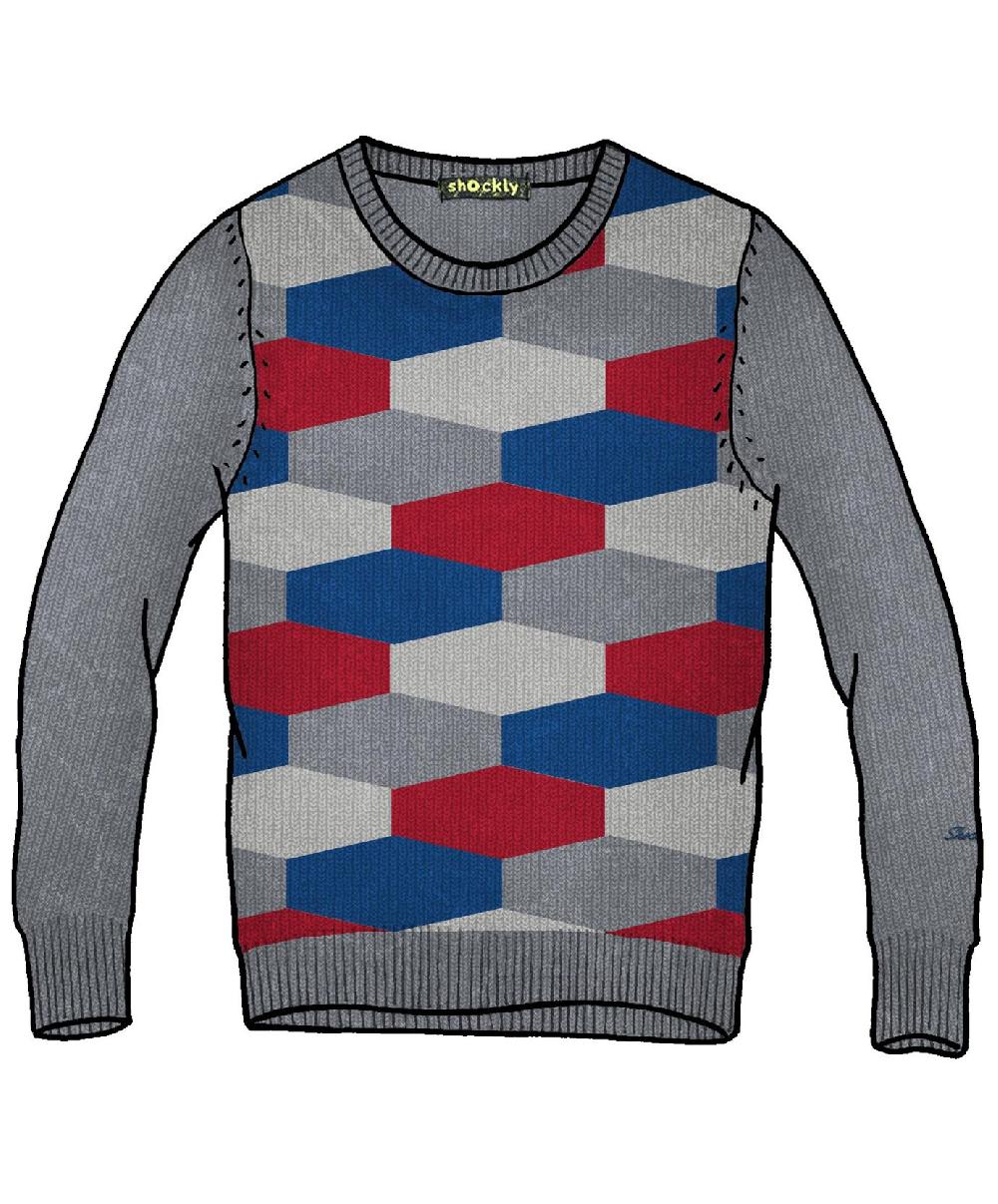 Shockly EXAGON-ROUND Grey Fino Al -60%