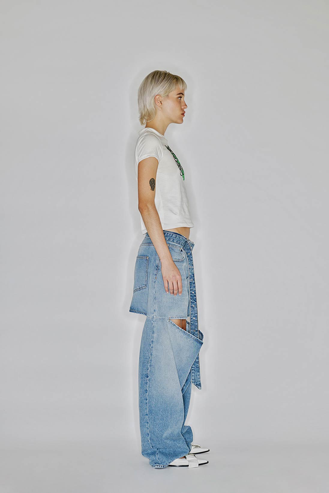 Ssheena Tiny — T-shirt in cotone Vendite Flash