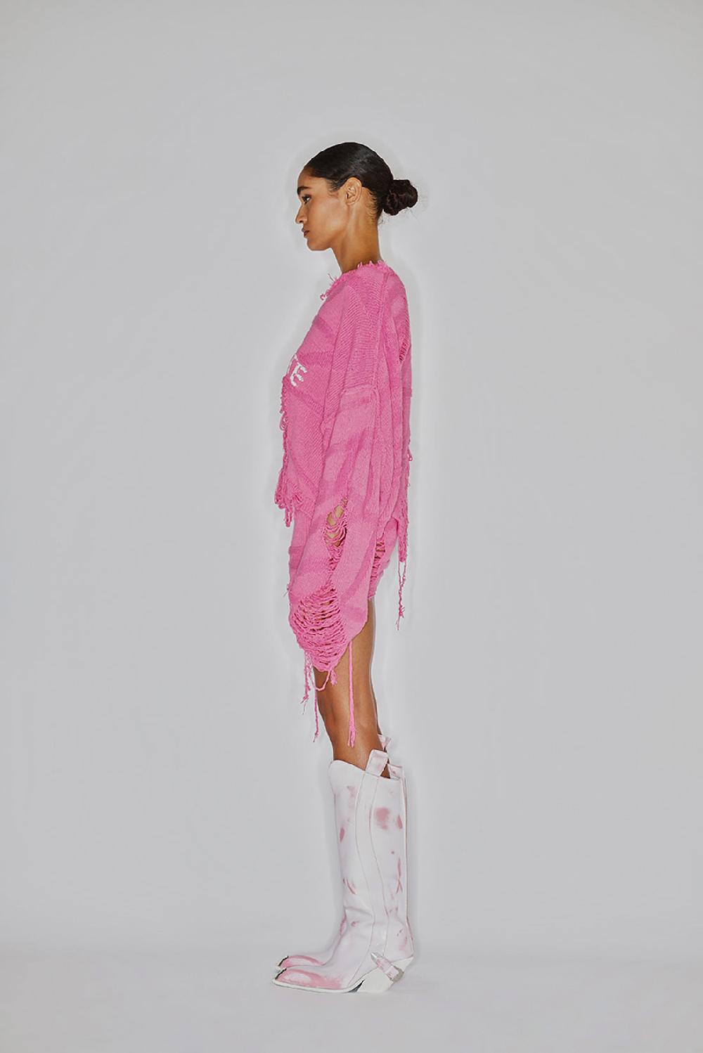 Ssheena Krafen — Maglione crop unisex Negozio