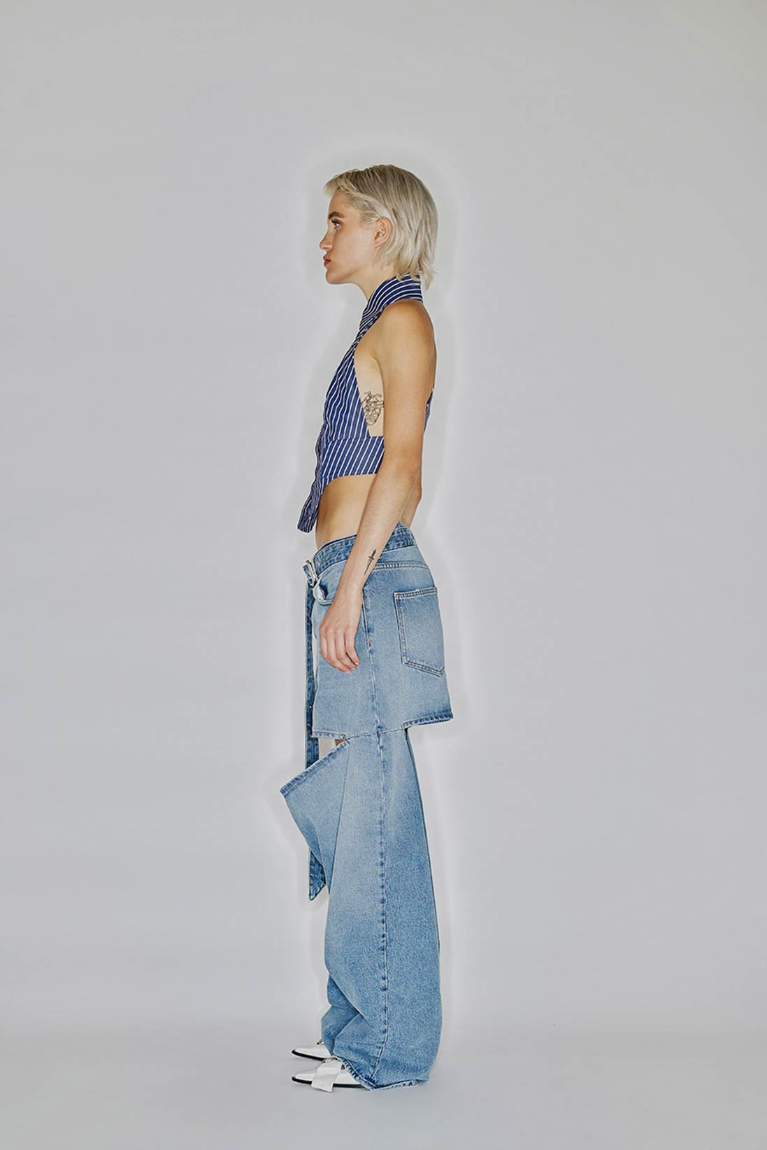 Ssheena Cute — Top con colletto Nuova