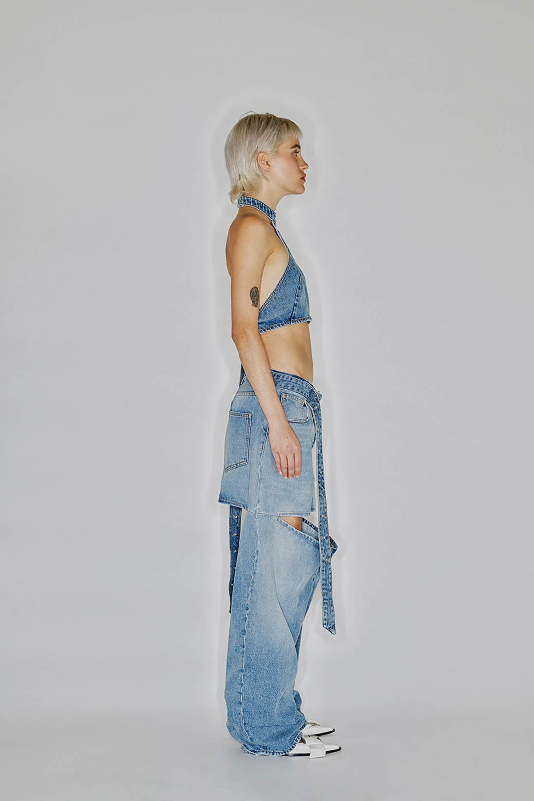 Ssheena Joplin — Denim con tagli Moda