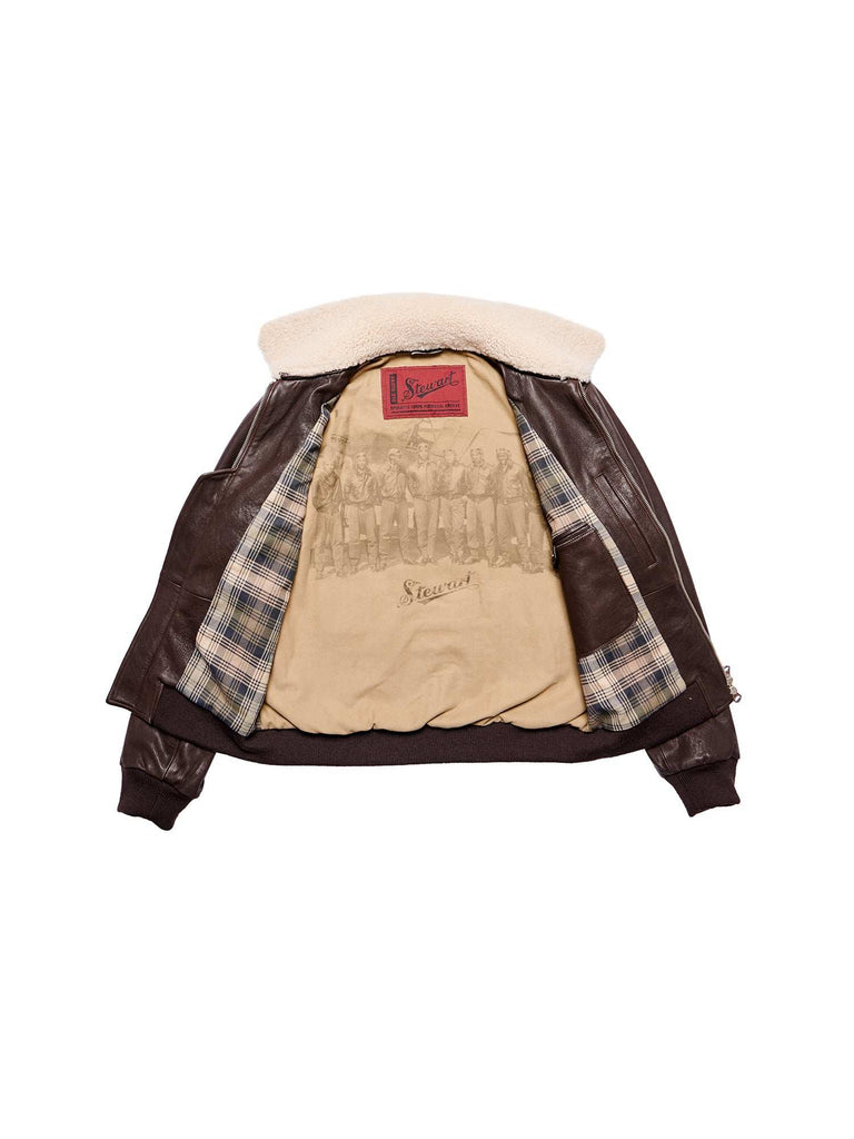 Stewart DAKOTA-SLIM OMEGA WASH LAMB COLLO ESTRAIBILE Nuovo