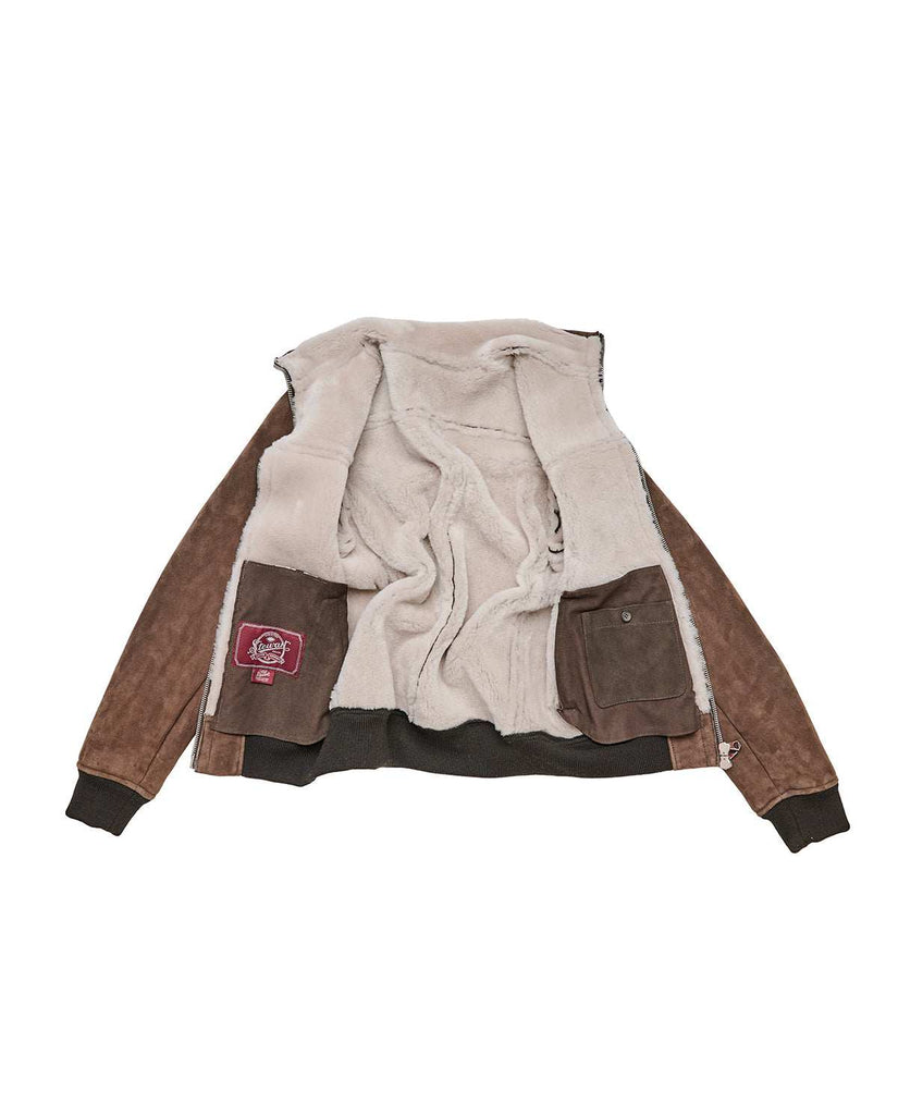 Stewart ELLIS-SLIM SHEARLING SUEDE IRONED Affare Del Giorno