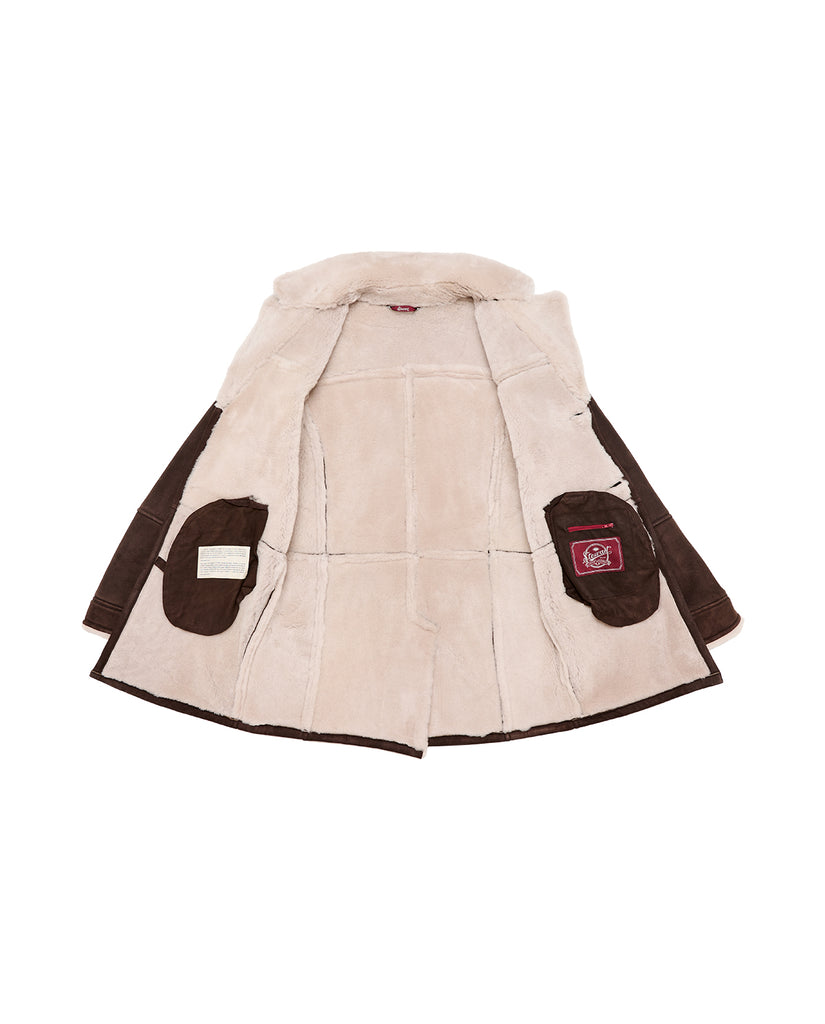 Stewart ROBERTO-SHEARLING SUEDE IRONED LAMB Convenienza
