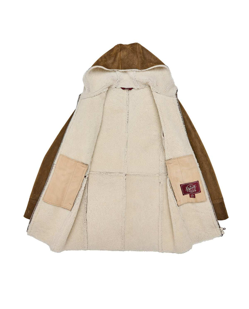 Stewart ARIC-SLIM SHEARLING SUEDE IRONED LAMB Online
