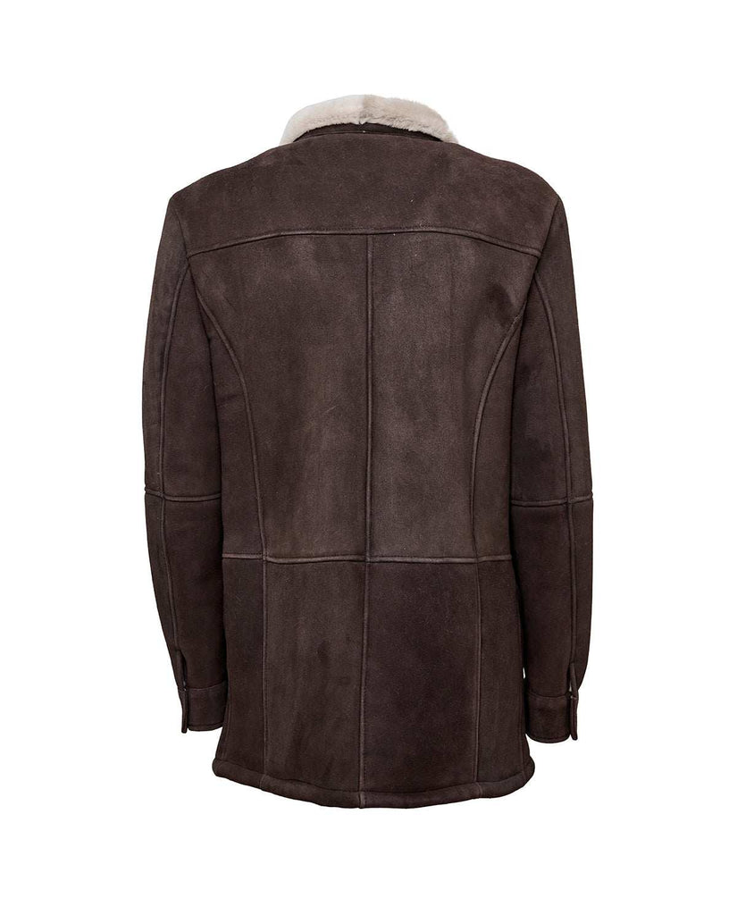 Stewart APRICA-SLIM SHEARLING SUEDE IRONED LAMB Outlet