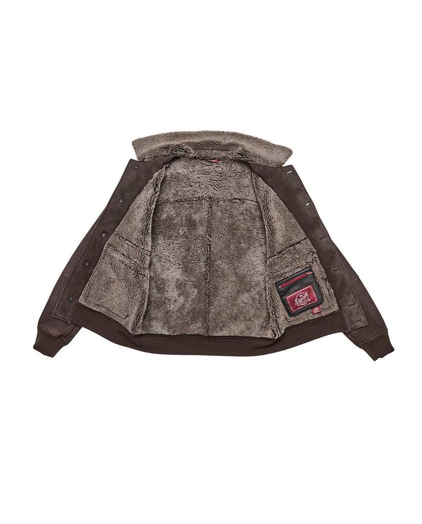 Stewart ANDALO-SHEARLING MERINO SUEDE BRISA LAMB In Vendita