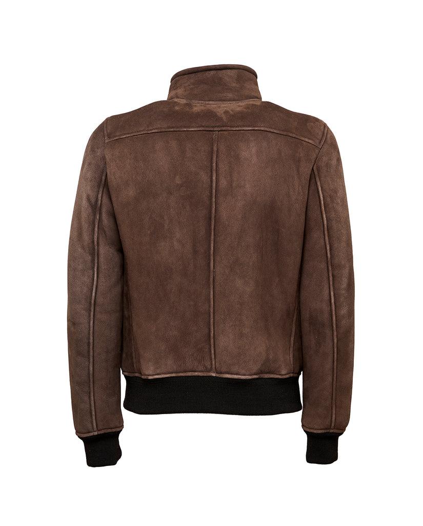 Stewart ELLIS-SLIM SHEARLING SUEDE IRONED Pezzi Unici