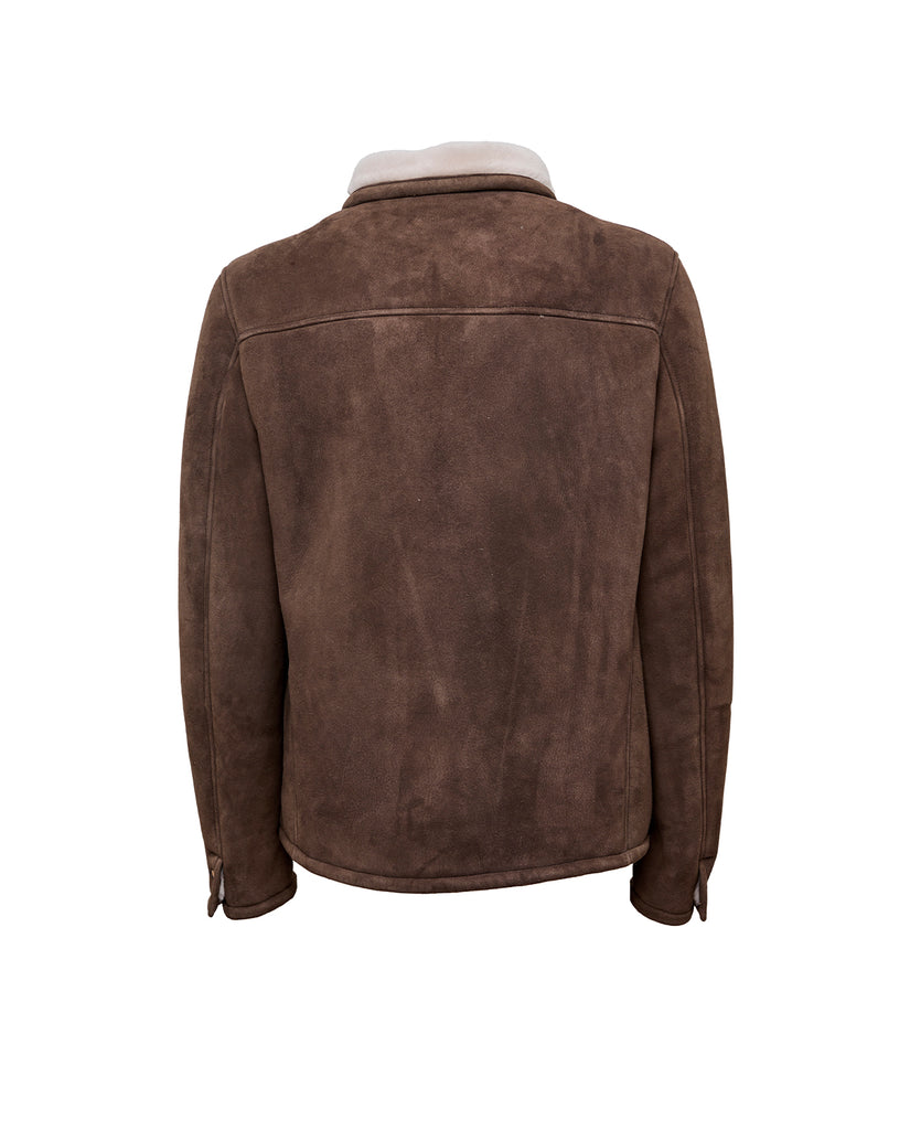 Stewart KIRA-SHEARLING SUEDE IRONED LAMB Saldi