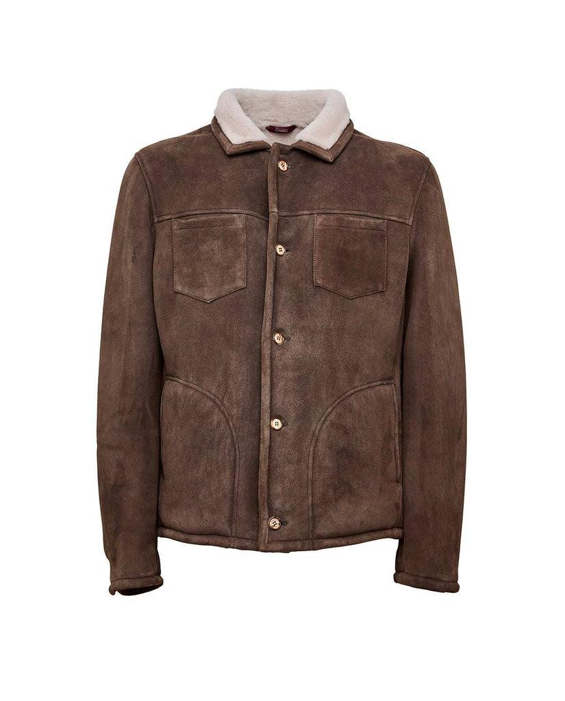 Stewart KIRA-SHEARLING MERINO SUEDE BRISA LAMB Offerte