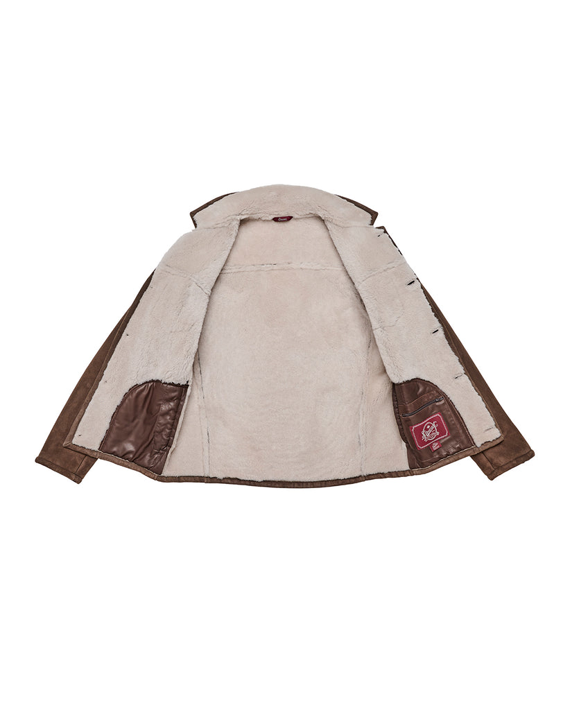 Stewart KIRA-SHEARLING MERINO SUEDE BRISA LAMB Offerte