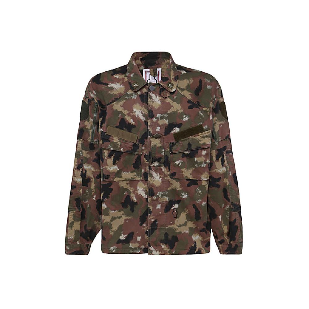 Stories Milano SHIRT JACKET CAMOUFLAGE – STRIPE BLACK Consegna Veloce