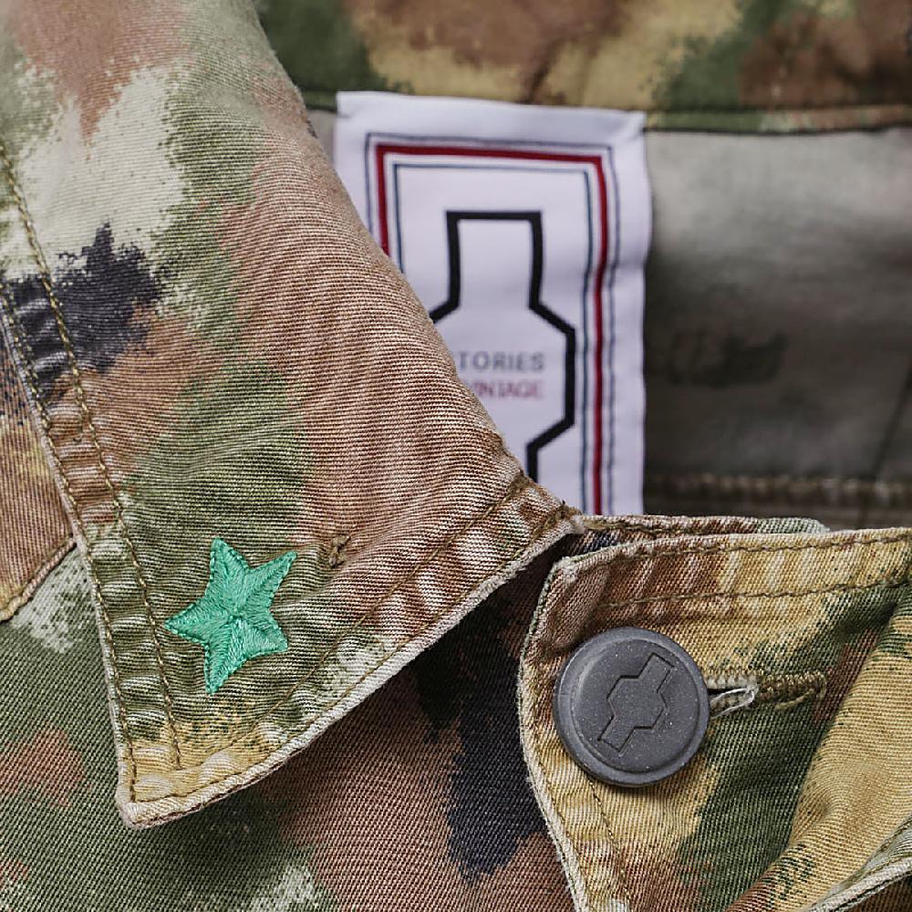 Stories Milano SHIRT JACKET CAMOUFLAGE – PANNA In Saldo