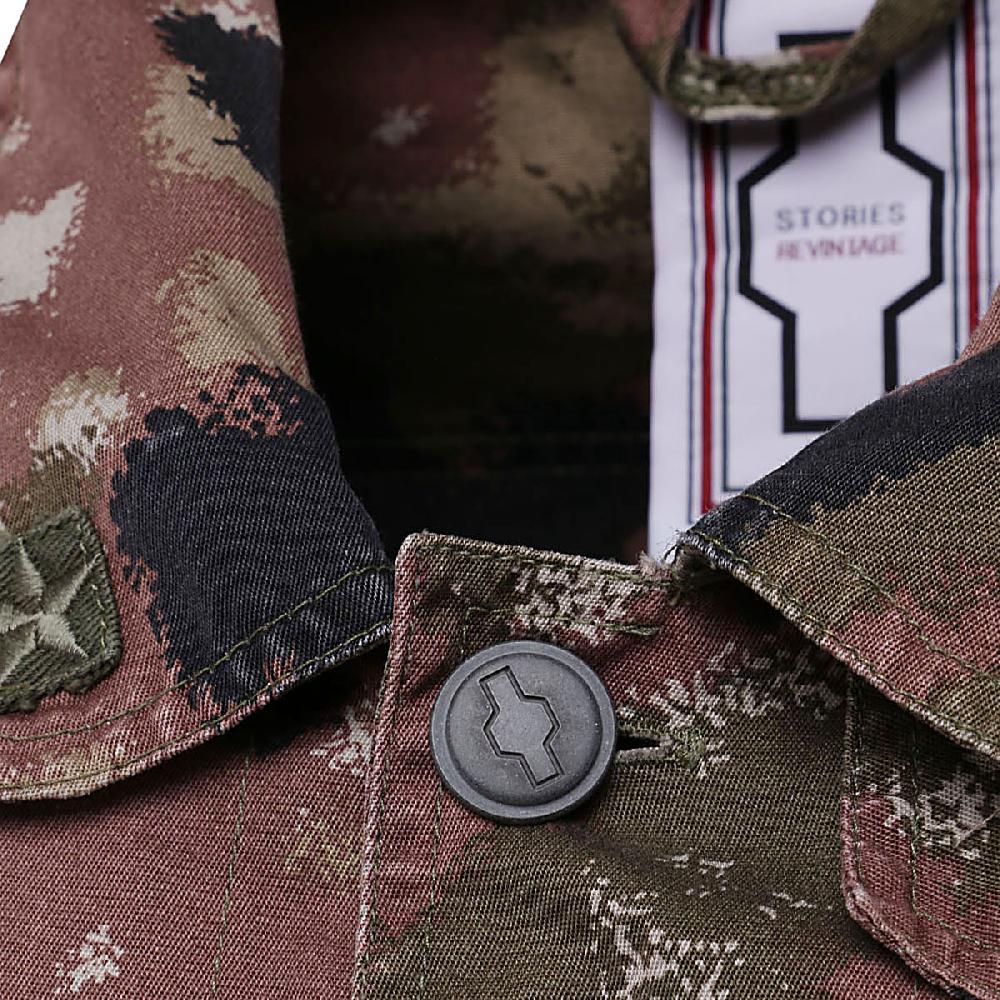 Stories Milano SHIRT JACKET CAMOUFLAGE – NEGATIVO BLACK Affare Del Giorno