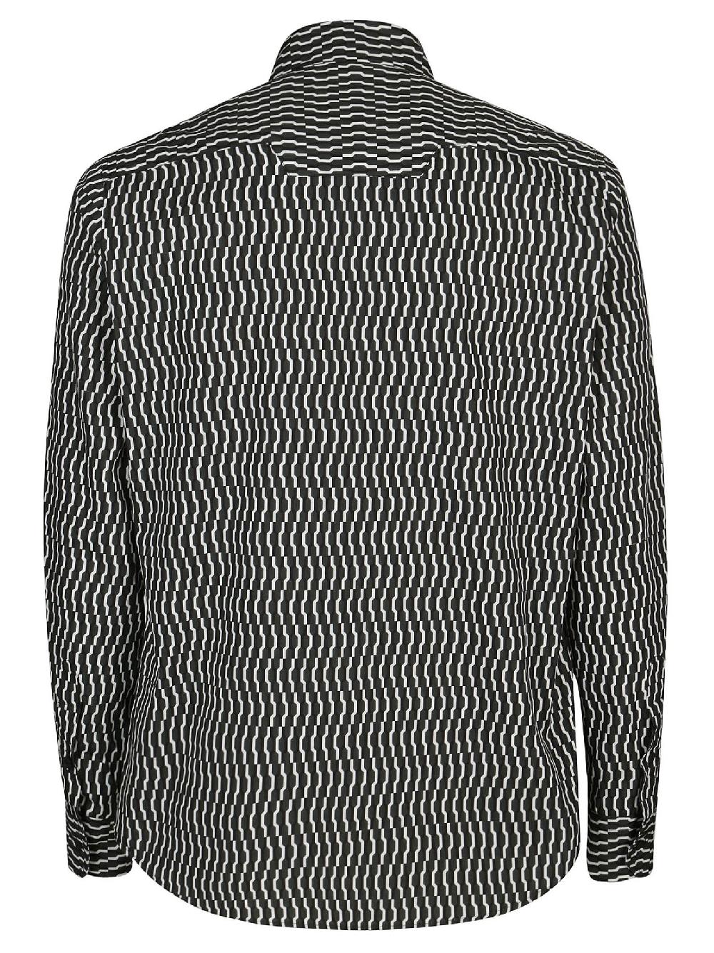 Stories Milano CAMICIA MONOGRAM OBSESSION – FOG Presa