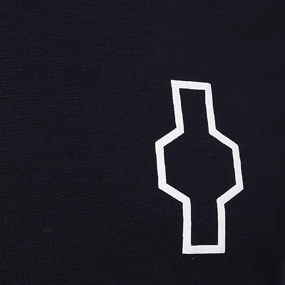 Stories Milano T-SHIRT 100% ZQ MERINO WOOL – BLUE Economico