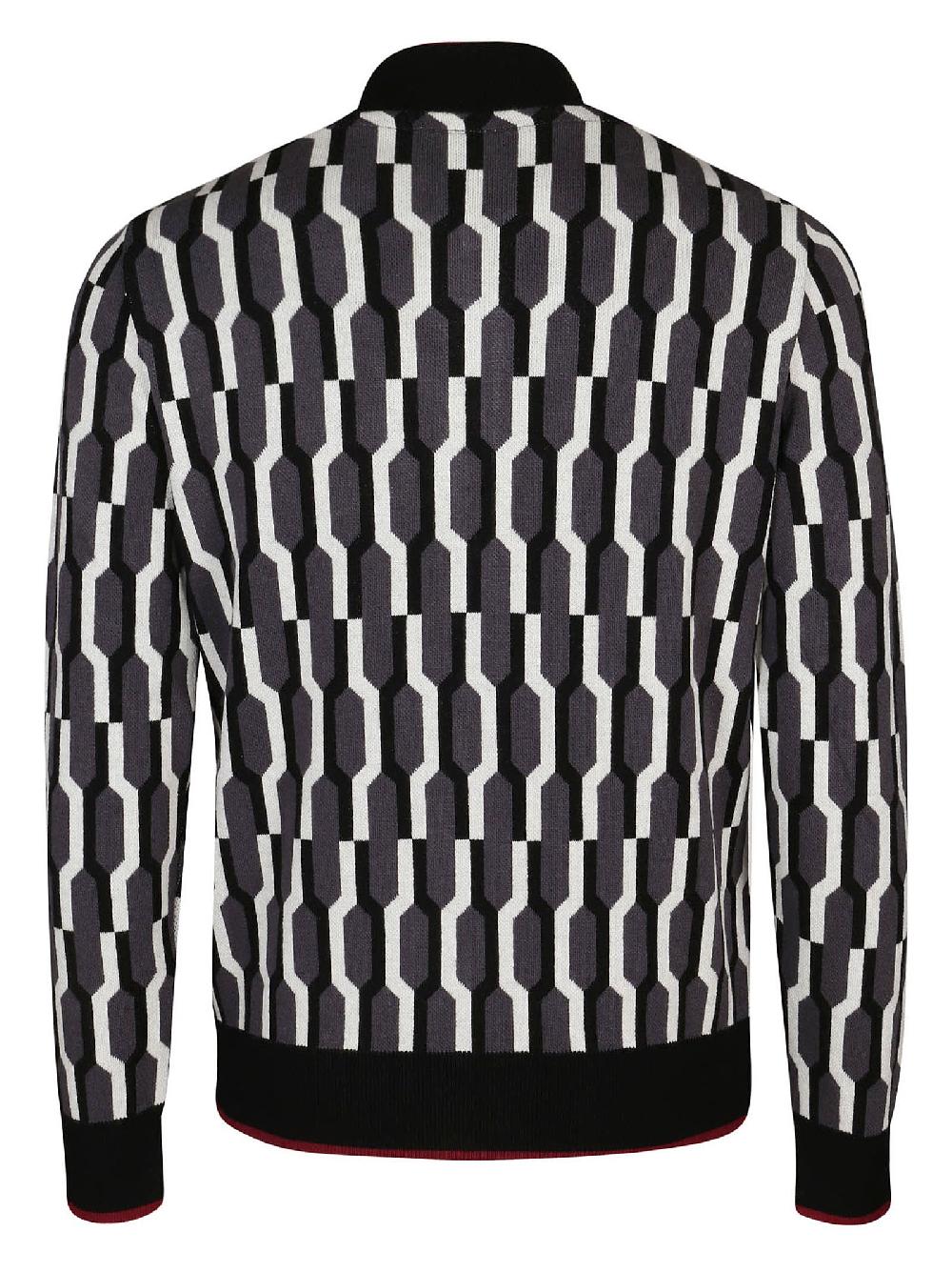 Stories Milano BOMBER ZIP – MONOGRAM OBSESSION – FOG Saldi