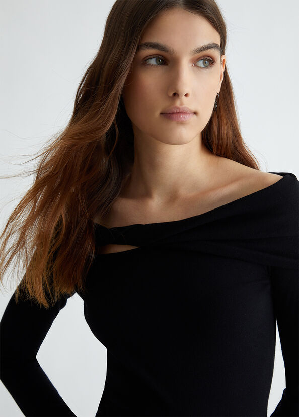 Liu Jo Body nero con cut-out Vendita