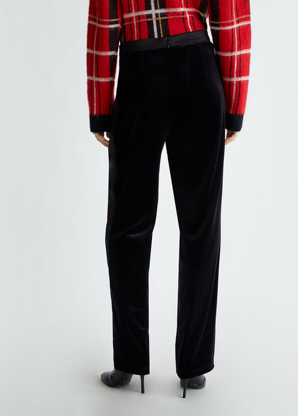 Liu Jo Pantaloni eleganti in velluto Negozi Online